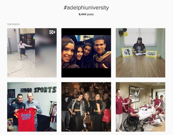 User-Generated Content for Adelphi University