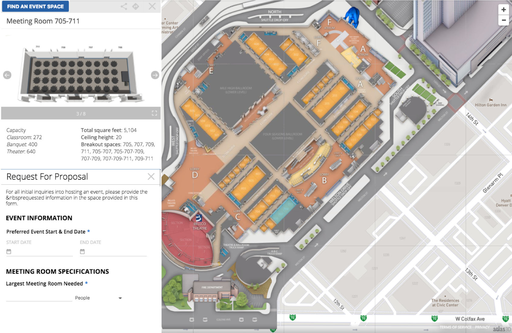 Space Planning Indoor Mapping