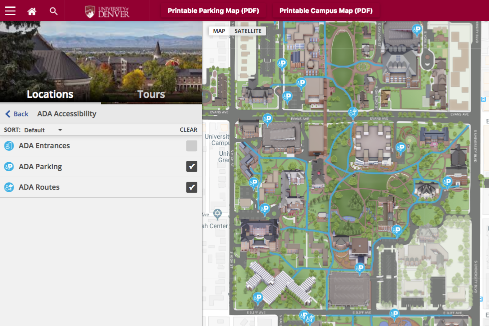 Digital Maps & Accessibility