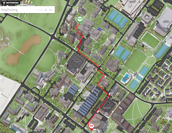 Concept3D - Penn State - Drag & Drop Wayfinding System