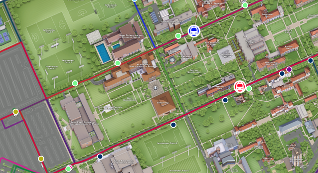 CampusBird Integrates Ride Systems Live Bus Tracker