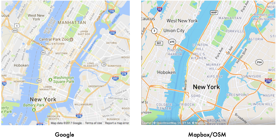 Mapbox  and Google: Mapping Out Pros and Cons