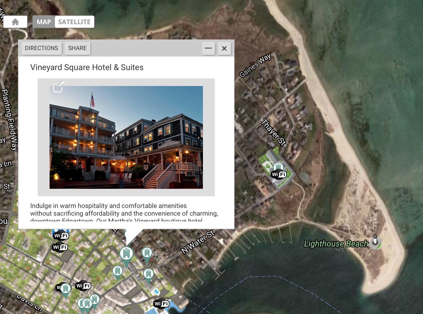 Martha’s Vineyard: Unique Ways to Use Interactive Maps for Hospitality