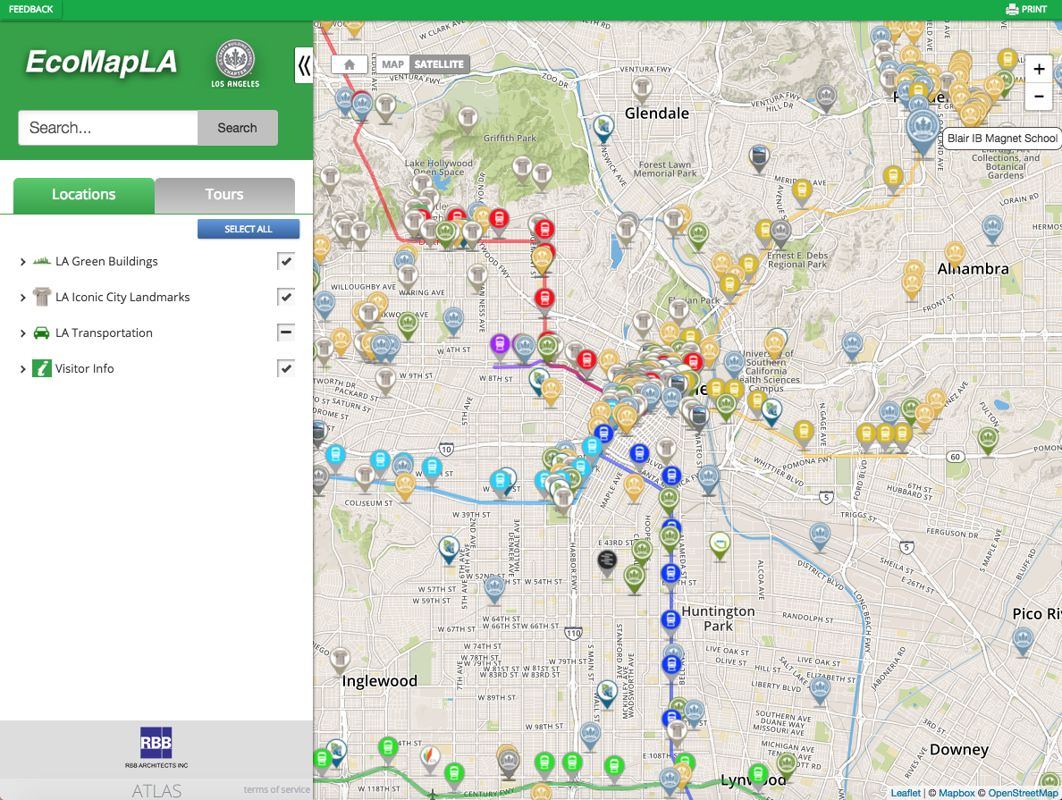 Showcasing Sustainability Through Interactive Maps