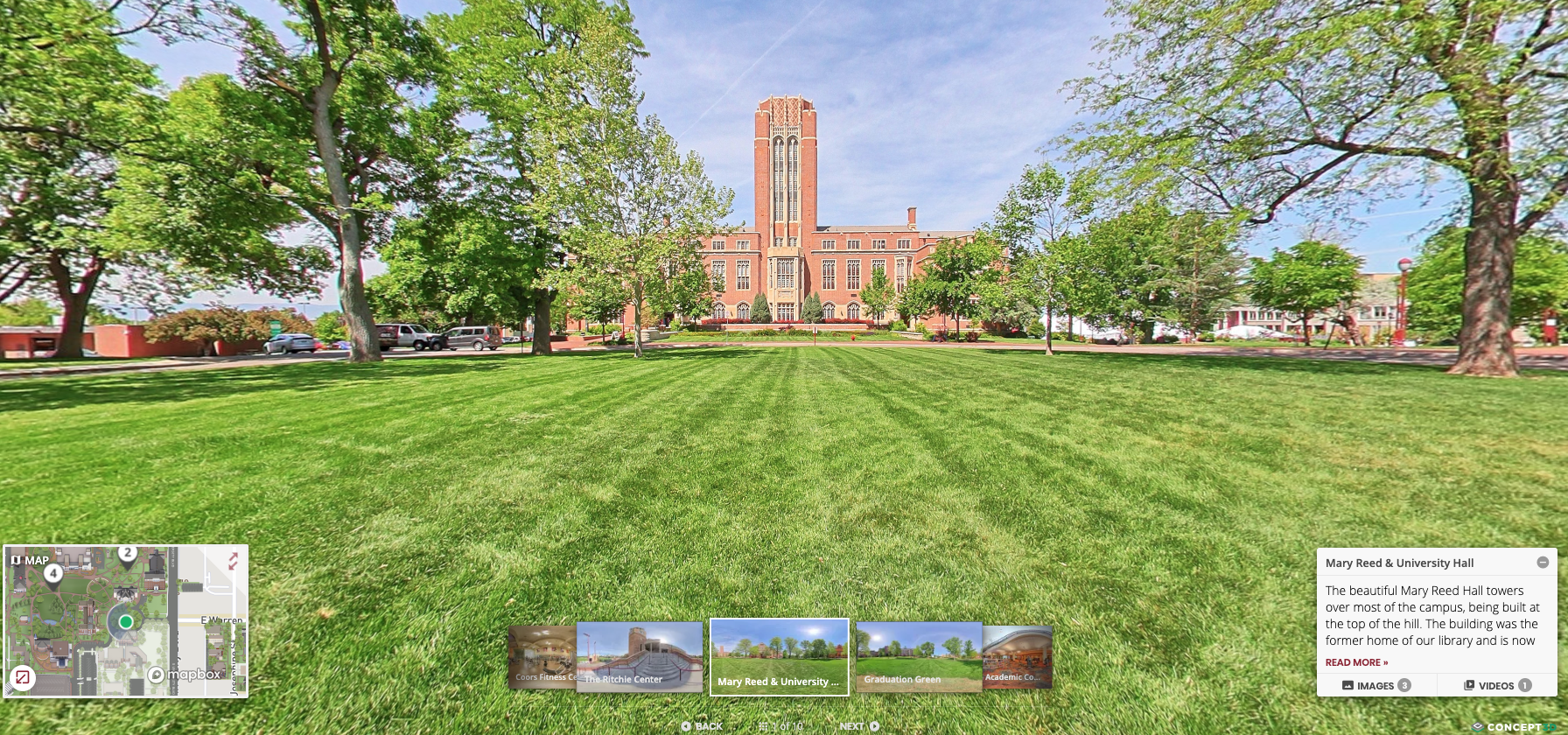 A Powerful Combo to Showcase Your Campus: Interactive Maps and Virtual Tours