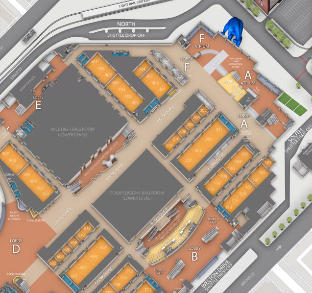 Concept3D Powering Colorado Convention Center’s Interactive 3D Map