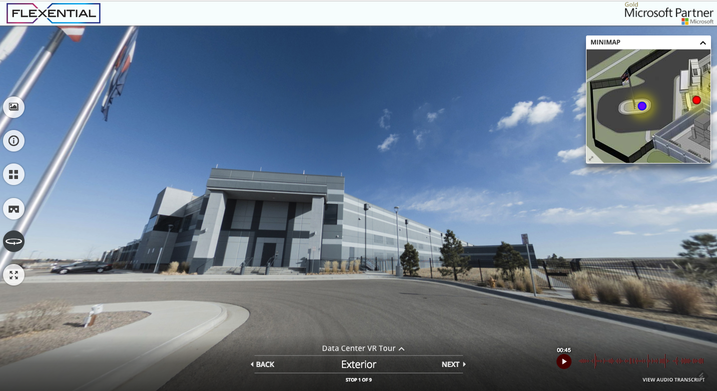 Concept3D and Flexential Introduce VR-Enabled Virtual Data Center Tour